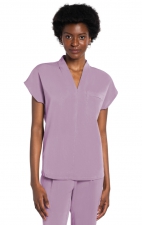 CK758A Atmos V-Neck Tuckable Top with Chest Pocket by Cherokee