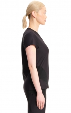 IN706A Kinetic V-Neck 2 Zip Pocket Knit Top by Infinity