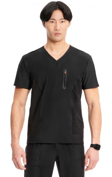 IN823A Kinetic Men's 3 Pocket Knit V-Neck Top by Infinity IN823A Kinetic Men's 3 Pocket Knit V-Neck Top by Infinity