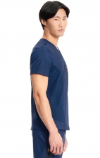 IN823A Kinetic Men's 3 Pocket Knit V-Neck Top by Infinity