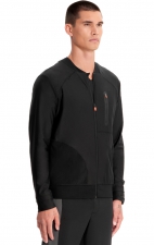 IN322A Kinetic Men's Knit Zip Front Jacket by Infinity