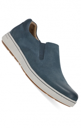 Trent Denim Burnished Suede Men's Slip-On Sneaker by Dansko