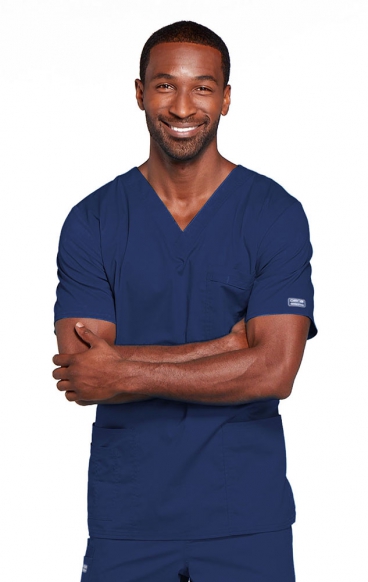 *FINAL SALE L 4725 Workwear Core Stretch Unisex V-Neck 4 Pocket Top by Cherokee *FINAL SALE L 4725 Workwear Core Stretch Unisex V-Neck 4 Pocket Top by Cherokee
