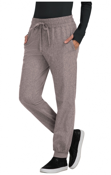 *FINAL SALE HEATHER TAUPE 741 koi Basics Gemma Jogger Scrub Pant