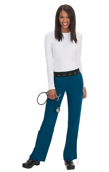 *FINAL SALE CARIBBEAN 720P Petite Koi Lite™ Scrubs Spirit Elastic Waist Slim Fit Pant *FINAL SALE CARIBBEAN 720P Petite Koi Lite™ Scrubs Spirit Elastic Waist Slim Fit Pant