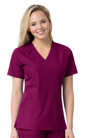 *FINAL SALE WINE C12106 Carhartt Liberty Multi-Pocket V-Neck Top *FINAL SALE WINE C12106 Carhartt Liberty Multi-Pocket V-Neck Top