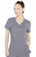 2468 Med Couture Insight Side Pocket Scrub Top