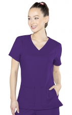 2468 Med Couture Insight Side Pocket Scrub Top