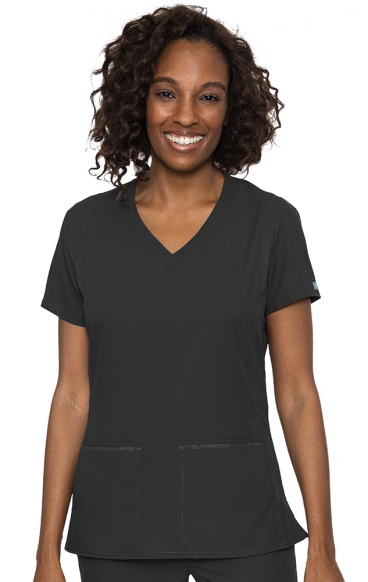 *FINAL SALE S 2468 Med Couture Insight Side Pocket Scrub Top