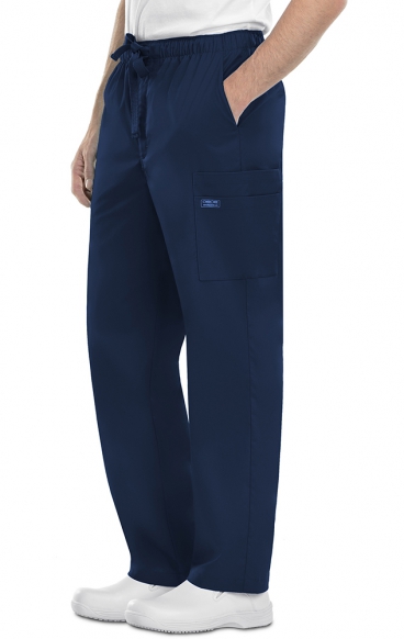 *FINAL SALE L 4243 Workwear Core Stretch Men's Tapered Leg Fly Front Cargo Pant by Cherokee