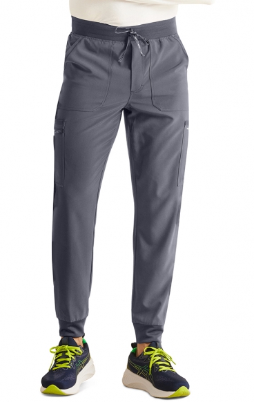 *FINAL SALE XL IP066A Inspira Flex Men's Mid Rise Tapered Leg Jogger Pant