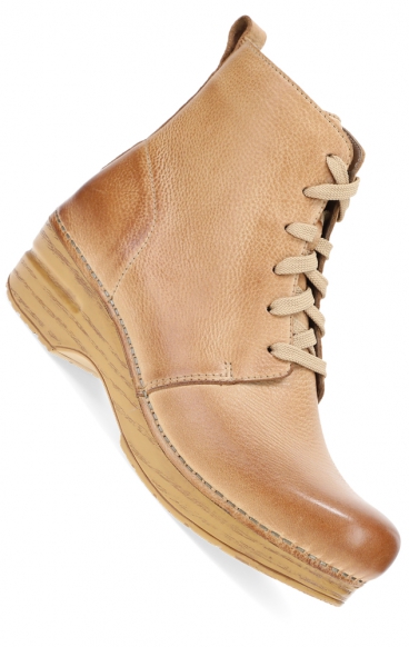 *FINAL SALE Sigourney Honey Distressed Classic Lace Up Boot by Dansko