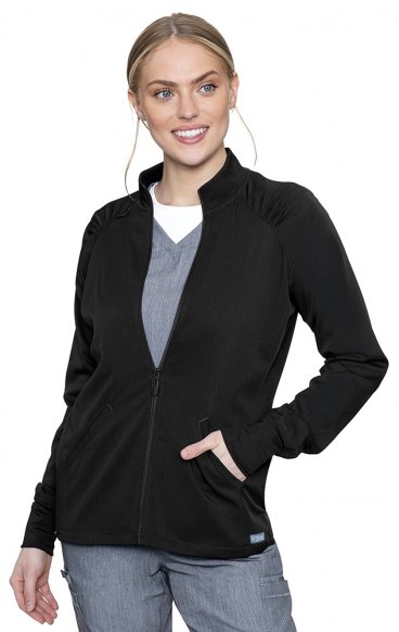 *FINAL SALE XL 7660 Med Couture Performance Touch Raglan Warm Up Jacket *FINAL SALE XL 7660 Med Couture Performance Touch Raglan Warm Up Jacket