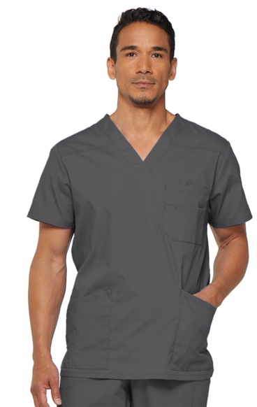 *FINAL SALE L 81906 Dickies EDS Signature Men's 5 Pocket V-Neck Top *FINAL SALE L 81906 Dickies EDS Signature Men's 5 Pocket V-Neck Top