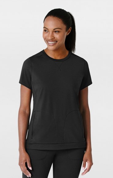*FINAL SALE M 6359 RENEW Crew Neck Flex-n-Reach 2 Pocket Top by WINK *FINAL SALE M 6359 RENEW Crew Neck Flex-n-Reach 2 Pocket Top by WINK