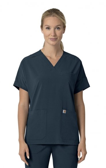 *FINAL SALE L C13110 Carhartt Force Cross-Flex Women's Modern Oversized V-Neck Top *FINAL SALE L C13110 Carhartt Force Cross-Flex Women's Modern Oversized V-Neck Top