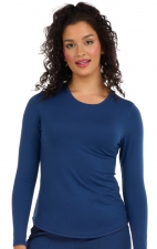 1193 Tiffany Knit Long Sleeve Underscrub Tee by Zavaté