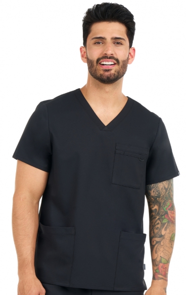 1195 Studio Men's 3 Pocket V-Neck Top by Zavaté