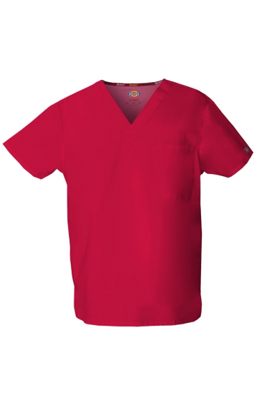 *FINAL SALE S 83706 Dickies EDS Signature Unisex V-Neck Top