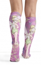 Comfort Support Tooniforms High Compression Print Socks - Moonlit Path