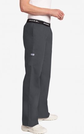 Boot Cut Flip Flap MOBB Scrub Pant - Black (BL)