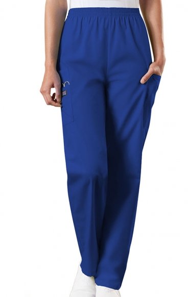 *FINAL SALE XL 4200P Petite Workwear Originals Tapered Leg Pull On Cargo Pants by Cherokee *FINAL SALE XL 4200P Petite Workwear Originals Tapered Leg Pull On Cargo Pants by Cherokee