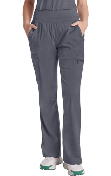 *FINAL SALE XL HH002 Purple Label Tina Yoga Waist Bootcut Cargo Pant by Healing Hands *FINAL SALE XL HH002 Purple Label Tina Yoga Waist Bootcut Cargo Pant by Healing Hands