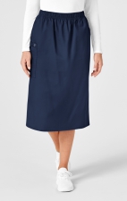 701 WORK Pull On Cargo Scrub Skirt by WINK