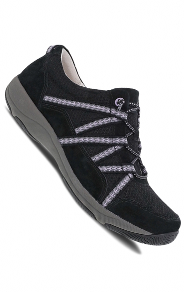 *FINAL SALE Harlyn Black Suede Lightweight Sneaker for Women by Dansko *FINAL SALE Harlyn Black Suede Lightweight Sneaker for Women by Dansko