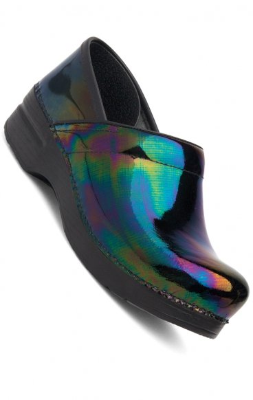 *FINAL SALE Professional Petrol Patent Leather Clog by Dansko (Women's View)