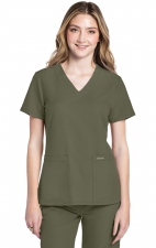 CK953A WW Originals Ultra V-Neck 2 Pocket Top by Cherokee