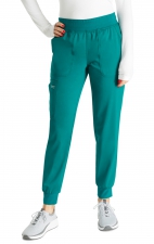 WW115P Petite Workwear Revolution 5 Pocket Pull On Jogger by Cherokee