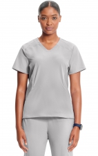 IN620A GNR8 Contemporary V-Neck Top with Kangaroo Pocket by Infinity