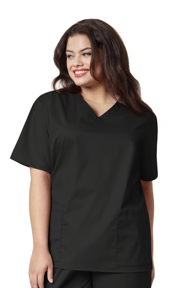 *FINAL SALE XL 101 WORK Classic V-Neck Scrub Top by WINK *FINAL SALE XL 101 WORK Classic V-Neck Scrub Top by WINK