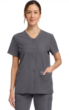 CK844A WW Originals Ultra 2 Pocket Snap-Front Top by Cherokee