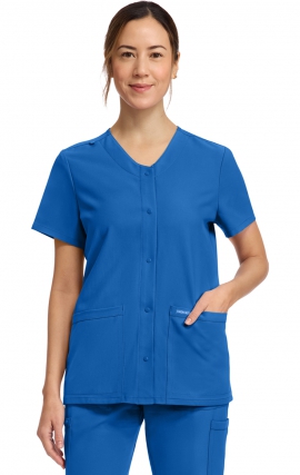 CK844A WW Originals Ultra 2 Pocket Snap-Front Top by Cherokee