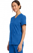 CK844A WW Originals Ultra 2 Pocket Snap-Front Top by Cherokee