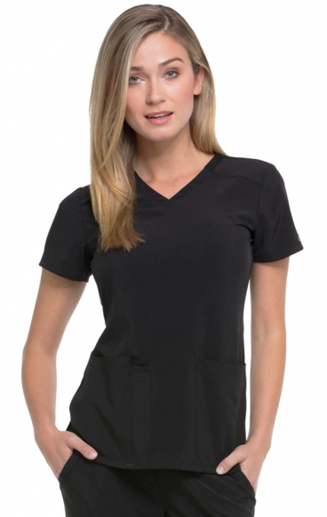 *FINAL SALE 3XL DK615 Dickies EDS Essentials 2 Pocket V-Neck Top