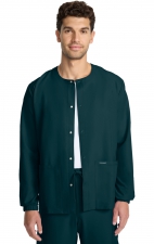 CK393A WW Originals Ultra Unisex Snap Front Warm Up Jacket by Cherokee