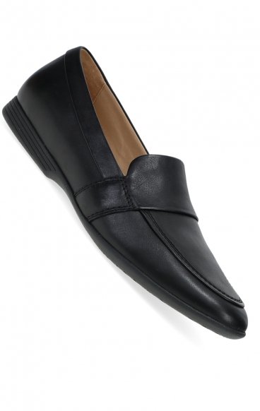 Linden Black Nappa Leather Women's Loafer by Dansko Linden Black Nappa Leather Women's Loafer by Dansko