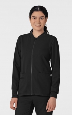 8122 Thrive Women's Zip-Front Warm Up Jacket by Wink