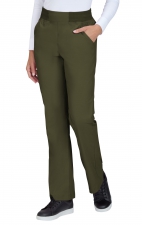 778P Petite koi Basics Wrenlee 6 Pocket Boot Cut Scrub Pant
