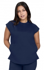 1137 Basics Kenley Crew Neck 2 Pocket Top by koi