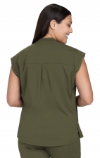 1137 Basics Kenley Crew Neck 2 Pocket Top by koi