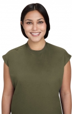 1137 Basics Kenley Crew Neck 2 Pocket Top by koi