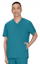 C652 Cureology Stasis 4 Pocket V-Neck Top by koi
