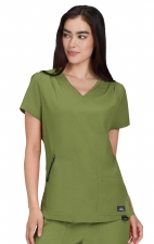 1129 Solis Sari 4 Pocket V-Neck Top by koi