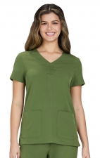 1121 Planet koi Enik 2 Pocket Stretch Top by koi