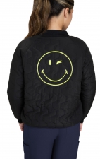 S403 Smiley World Two Cool Reversible 4 Pocket Jacket by koi