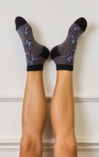 A187 koi Essentials 2-Pack Ankle Compression Socks - Breathtaking Wings